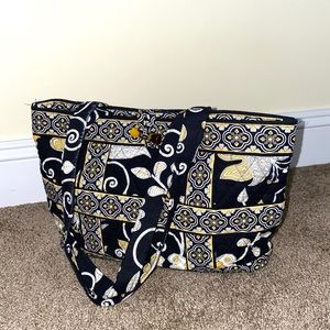 Vera Bradley small purse yellow and black
